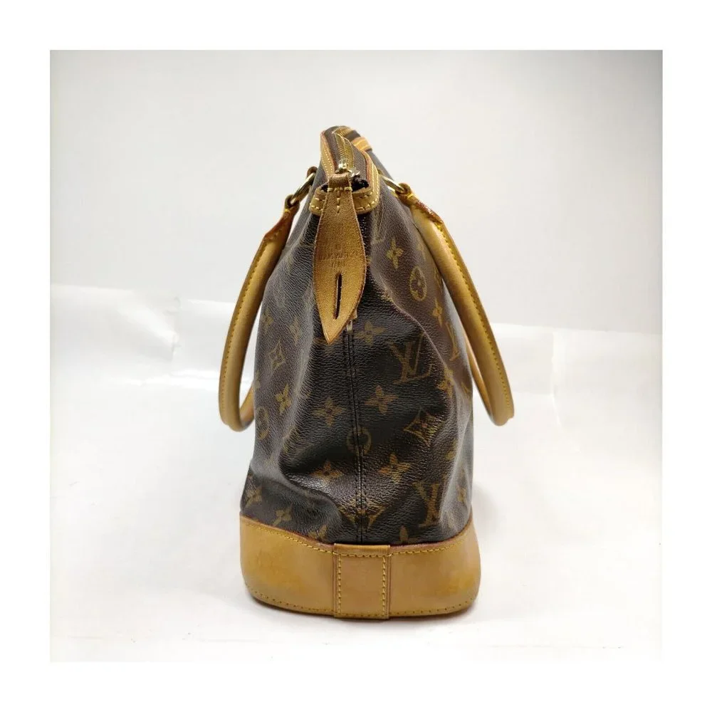 Louis Vuitton LV Tote Bag M40104 Lockit Vertical Brown Monogram - Picture 10 of 14